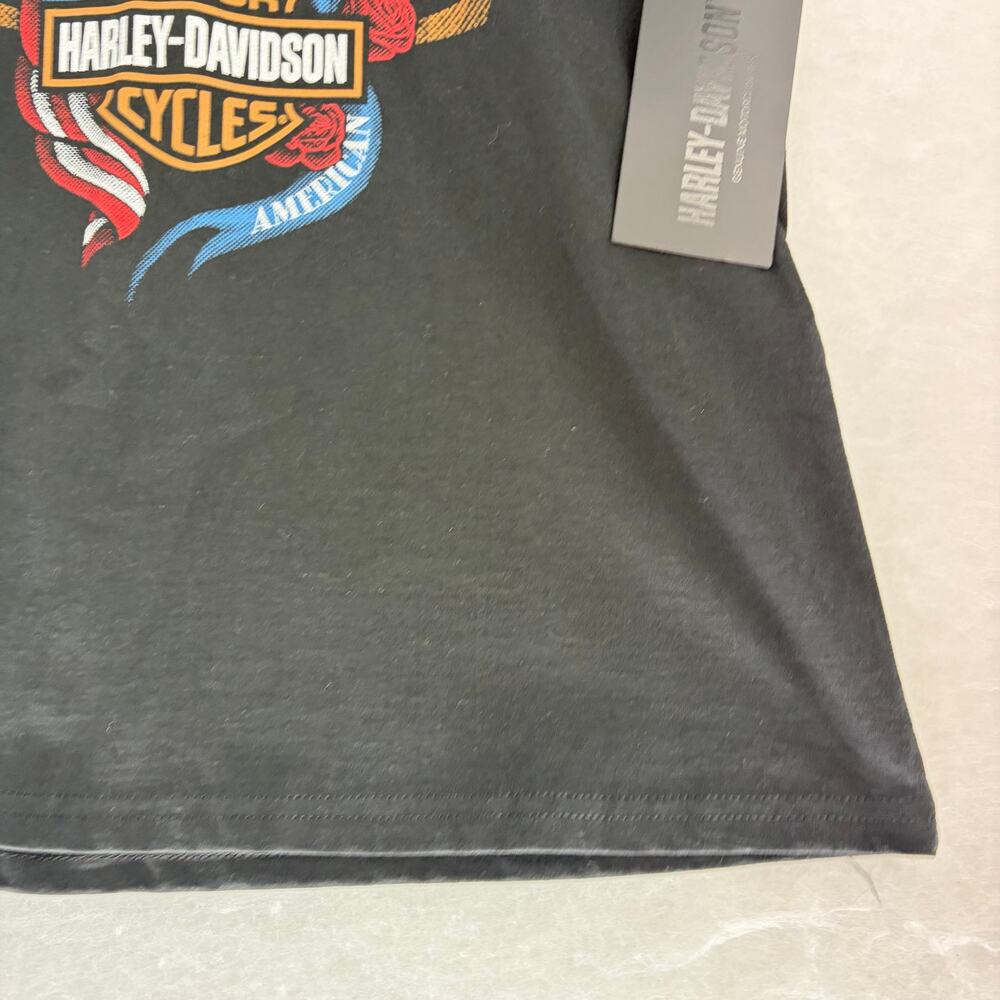 New Harley-Davidson New Port Richey Florida Eagle Graphic T-Shirt Size L - Picture 10 of 16